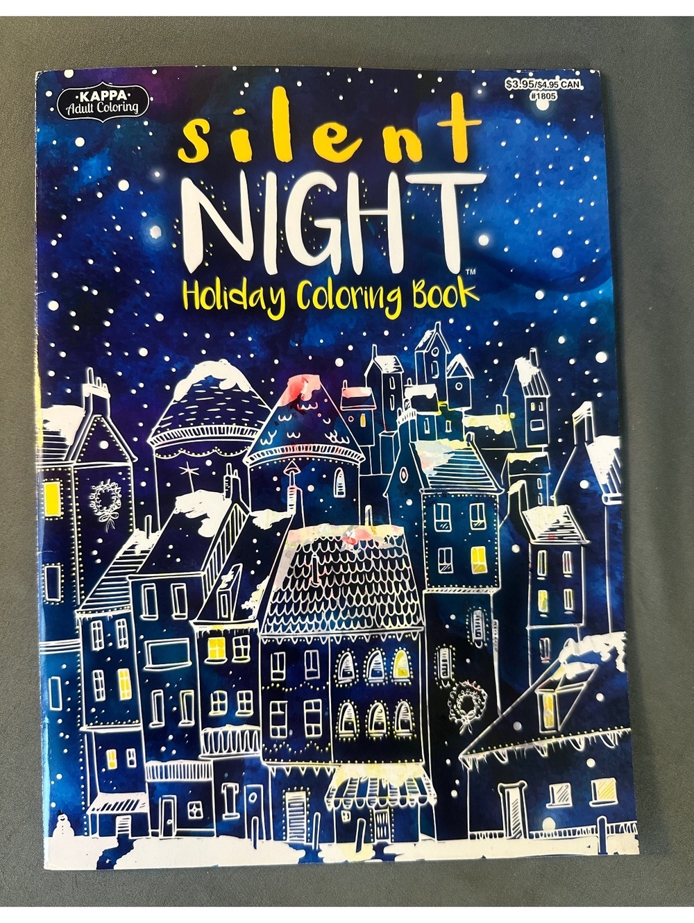 Silent Night Coloring Book